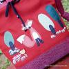 Erdei rókás nyári többfunkciós hátizsák