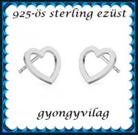 925-ös sterling ezüst ékszerek: fülbevaló EF19