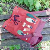 Erdei rókás nyári többfunkciós hátizsák