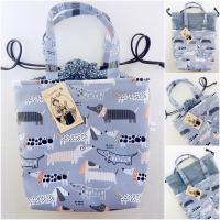 Kids uzsonnás táska Tacskók