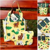 Kids uzsonnás táska szett alpakák a szaharában