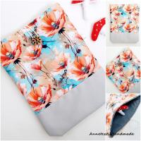 Könyvtok tablettok pipacs