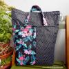 Uzsonnás táska, Picnic Bag, flamingós, pálmaleveles, pöttyös, zero waste csomagolás