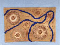 Galaxisok tánca hímzés