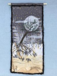 Hold és fa (hímzés)