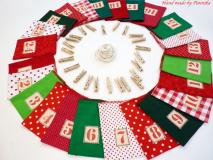 Adventi naptár zsákok (színes vásznakból olcsóbban! )