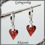 Ékszerek-fülbevalók: Swarovski Wild szív 6240-12 s925-ös ezüst kapoccsal SF-S925-SW08   