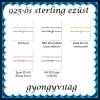 Ékszerek-karkötők: 925-ös sterling ezüst karkötő SSZ-EÜK 11-19e