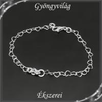 Ékszerek-karkötők: 925-ös sterling ezüst karkötő SSZ-EÜK 15-16,5e